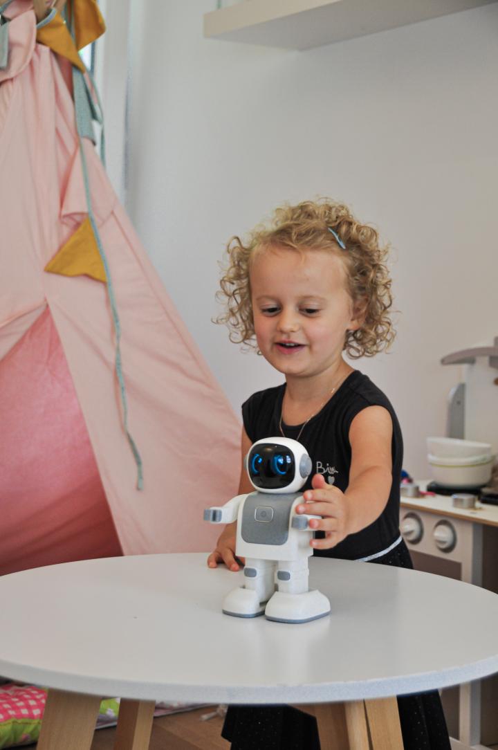 Enceinte enfant - kidyrobot robot danseur - enceinte sur batterie - Kidywolf