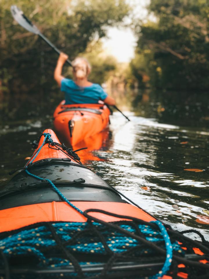 voyage en kayak