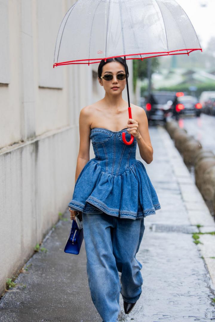 denim trends herfst peplum