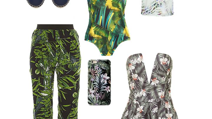 De zomertrend: palm leaf print De zomertrend: palm leaf print