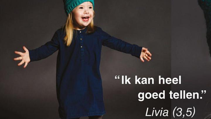 Kinderen met Down stelen de show in Brandkids campagne Kinderen met Down stelen de show in Brandkids campagne