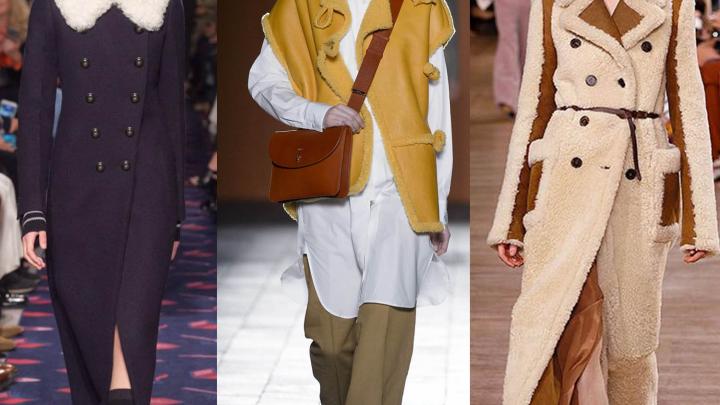 Steel de show in een shearling Steel de show in een shearling