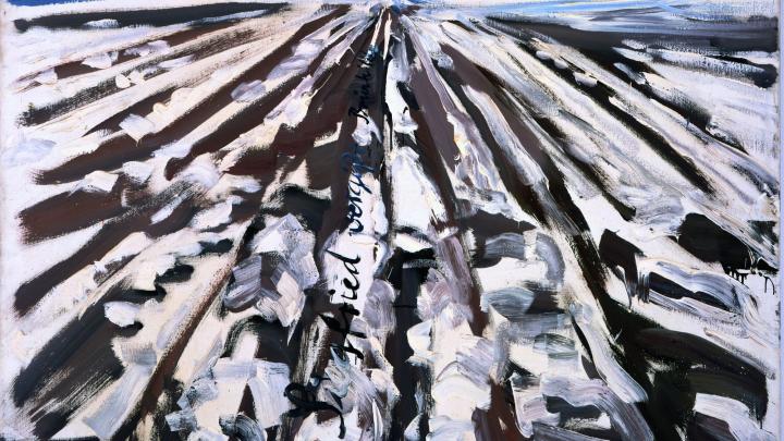 Anselm Kiefer in Centre Pompidou Anselm Kiefer in Centre Pompidou