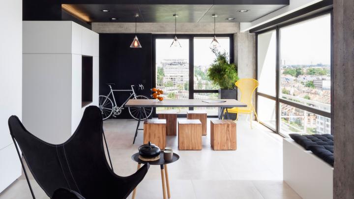 Binnenkijken: appartement met panoramisch uitzicht Binnenkijken: appartement met panoramisch uitzicht