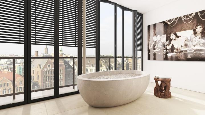 Binnenkijken in het miljoenenappartement van Justin Bieber in Amsterdam Binnenkijken in het miljoenenappartement van Justin Bieber in Amsterdam