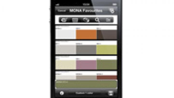 Nieuw kleurenconcept met handige selectietool voor iPhone of iPad Nieuw kleurenconcept met handige selectietool voor iPhone of iPad