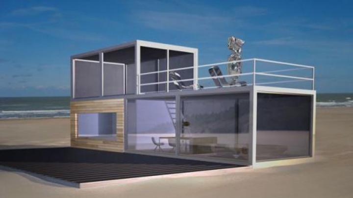 Tender2, un hôtel éphémère grand luxe à Knokke Tender2, un hôtel éphémère grand luxe à Knokke