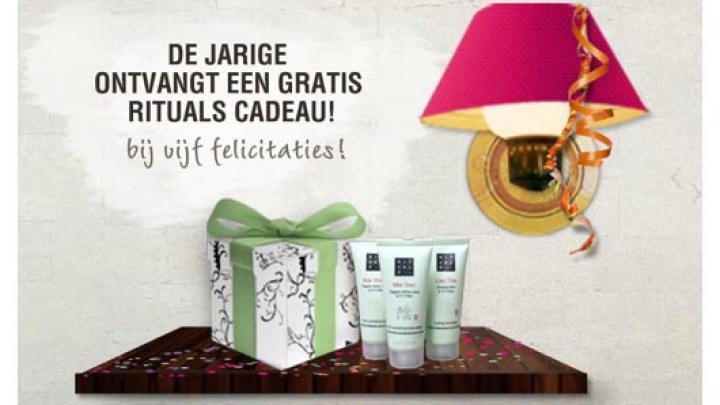 Rituals feliciteert Rituals feliciteert