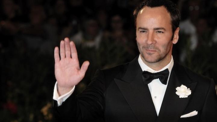 Tom Ford presenteert voor het eerst collectie tijdens catwalkshow Tom Ford presenteert voor het eerst collectie tijdens catwalkshow