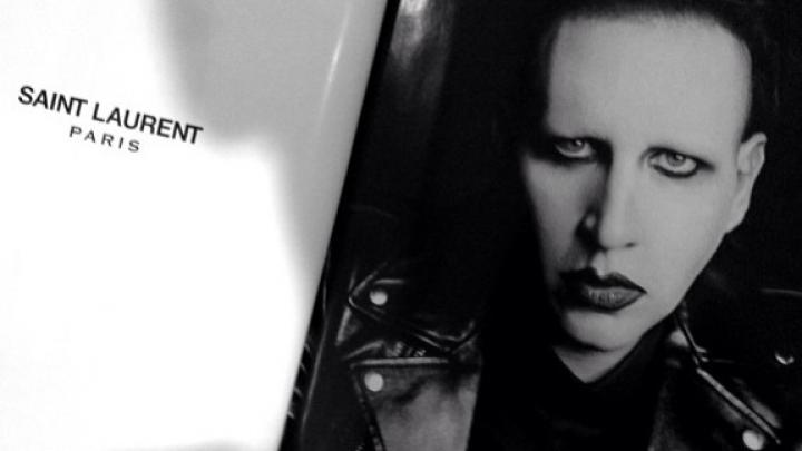 Marilyn Manson, nouvelle égérie Saint Laurent Marilyn Manson, nouvelle égérie Saint Laurent