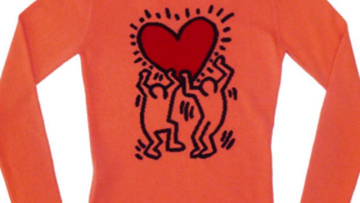 Keith Haring verovert modeland Keith Haring verovert modeland