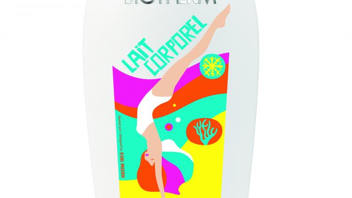 Smeer gelimiteerd met Biotherm en bescherm de zee Smeer gelimiteerd met Biotherm en bescherm de zee