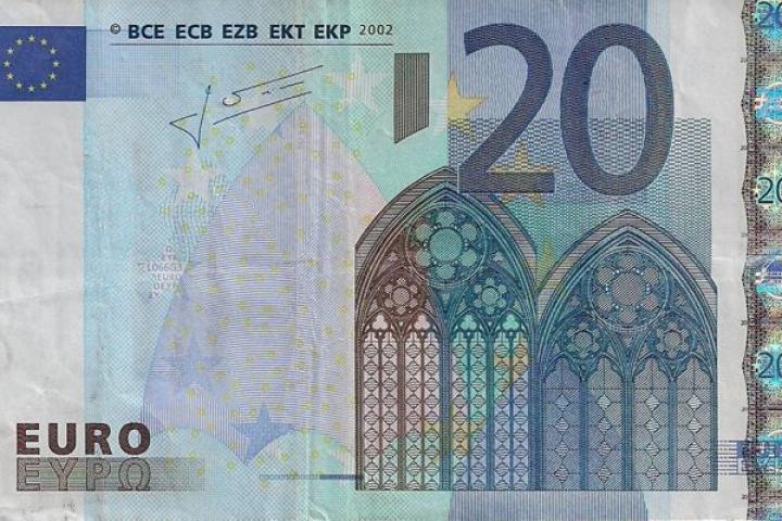 Zo ziet het nieuwe €20-biljet eruit