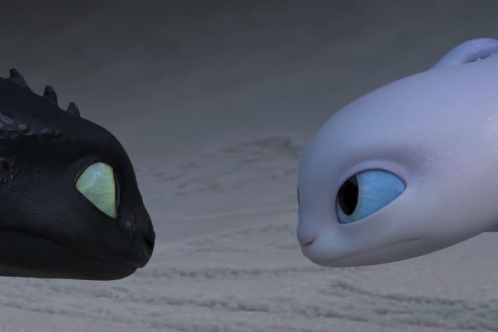 Bande Annonce Un Dragon En Forme De Nuage Krokmou tombe amoureux dans la bande-annonce de Dragons 3