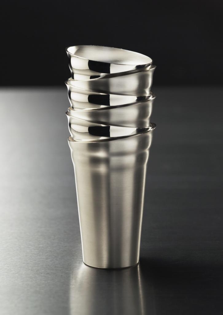 Trofee voor de Henry van de Velde-Awards 1999 -2005 ontworpen door Nedda El-Asmar.