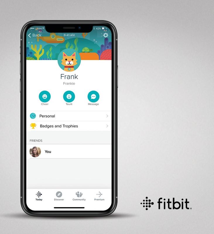 Ace 3 de Fitbit, une montre connectée pour enfants appli