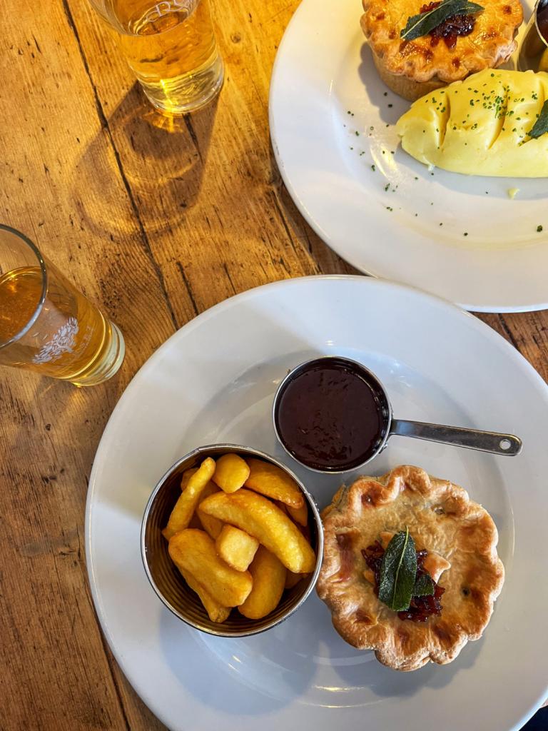 Pie en cider in Dorset