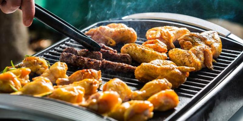 De elektrische bbq