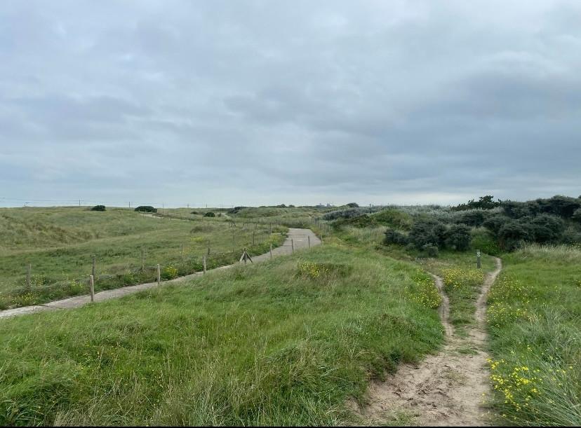 looproutes aan de Belgische kust