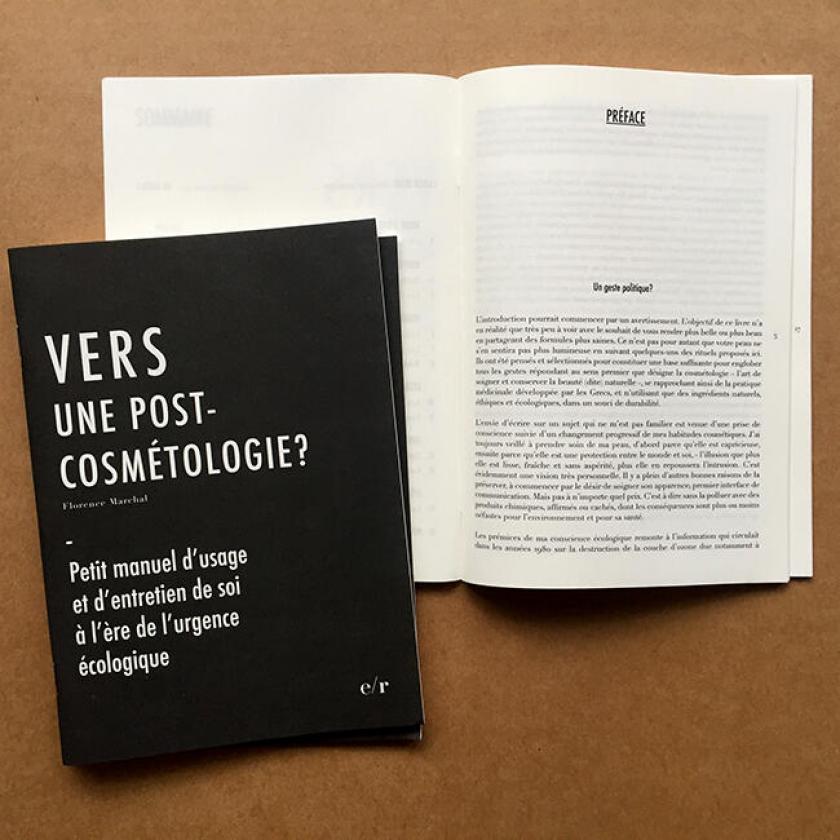 Vers une post-cosmétologie?, par Florence Marchal, Espaces Regards Editions