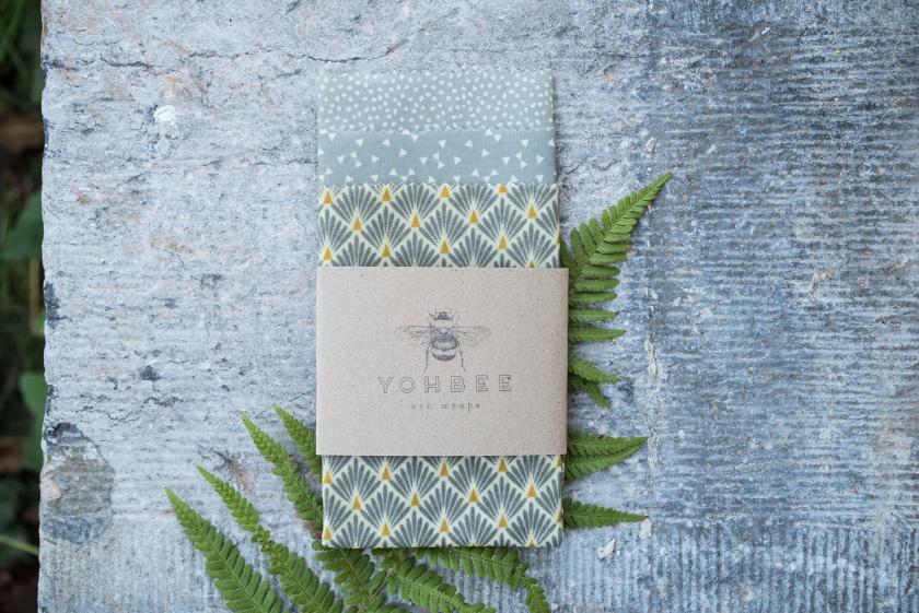 Yohbee wraps, des emballages écologiques en cire d'abeille
