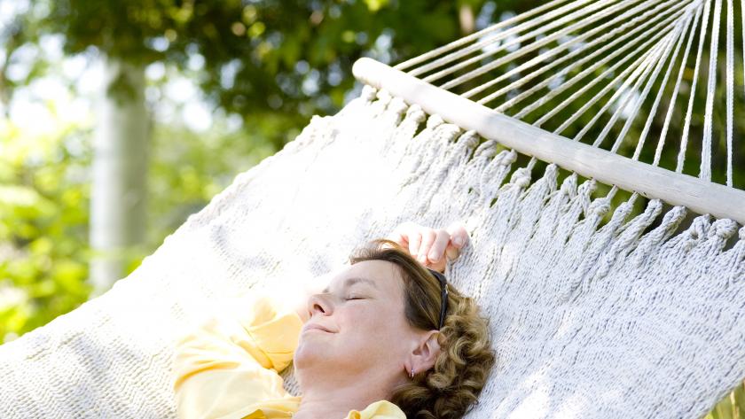 Deco Jardin Une Petite Sieste Au Soleil Femmes D Aujourd Hui
