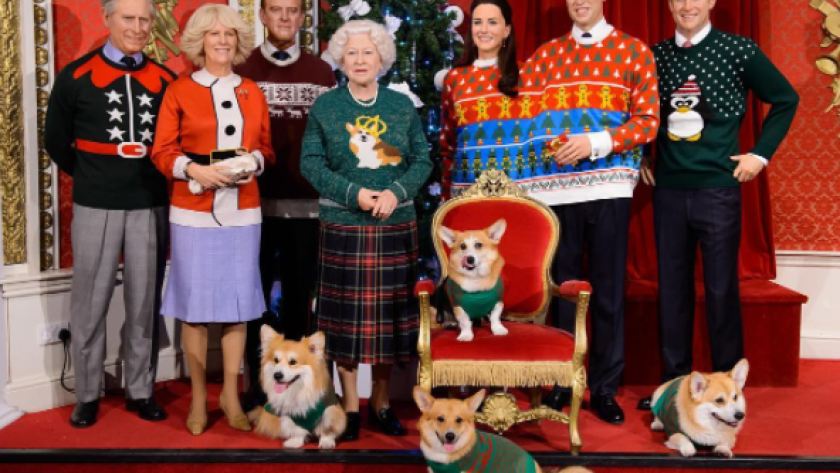 Une Escapade Royale A Noel La famille royale d'Angleterre a succombé aux pulls de Noël - Femmes d