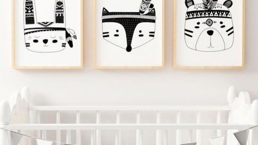 Pinterest Une Chambre Noir Et Blanc Pour Bebe Femmes D Aujourd Hui