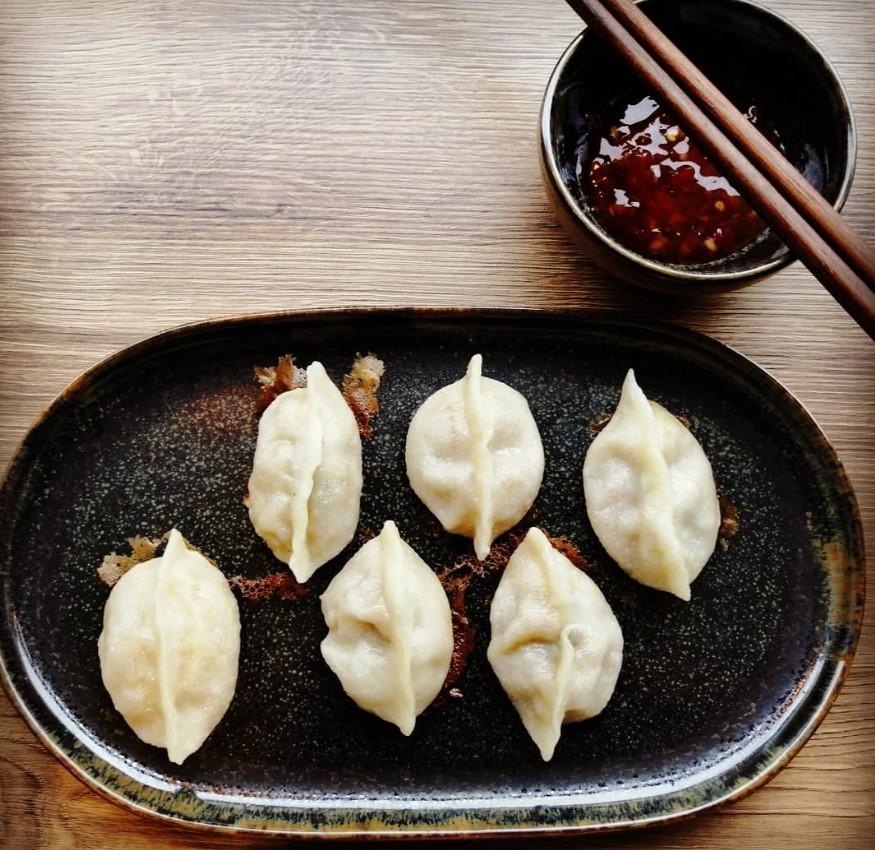 jiaozi bij Lunsjes 