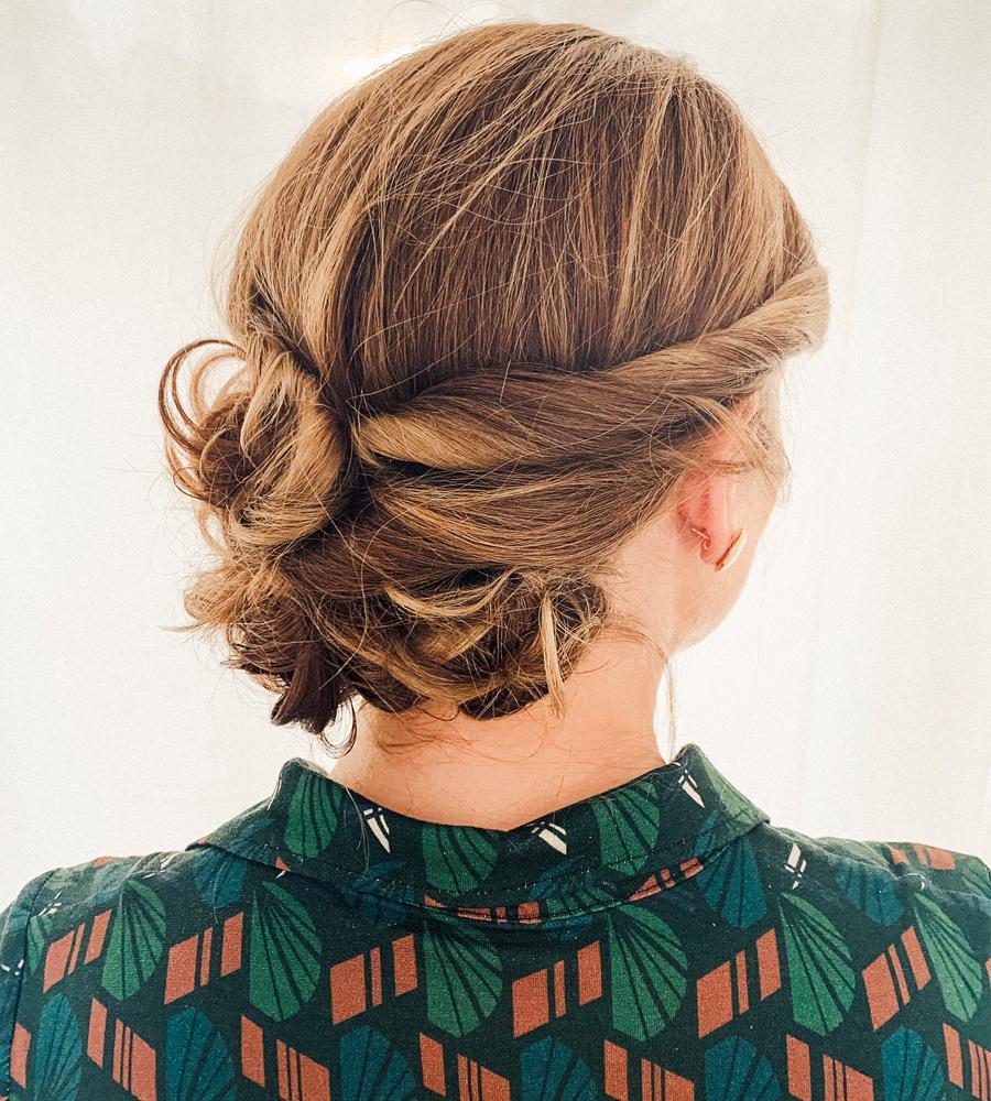 Chignon enroulé