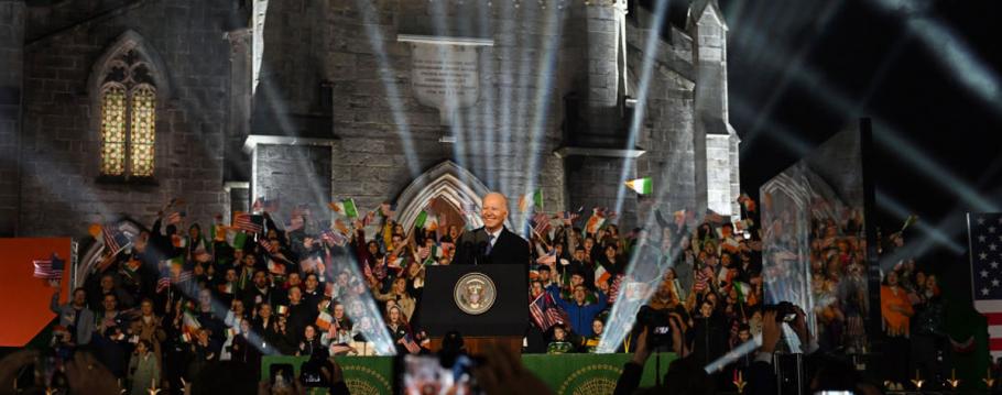Joe Biden in Ierland