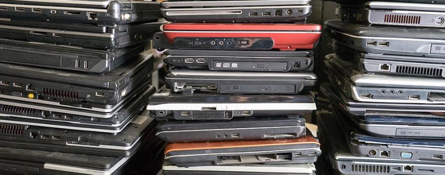 laptops recycled stapel