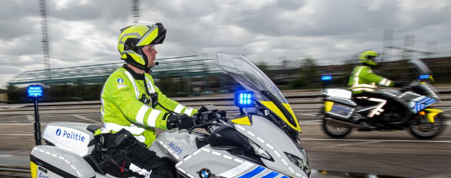 Agenten van de Antwerpse politie