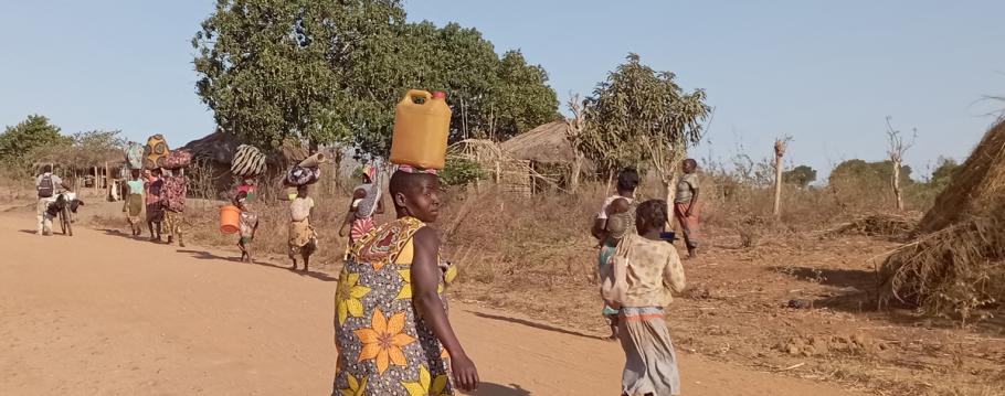 In Mozambique zijn vrouwen bijvoorbeeld grotendeels verantwoordelijk voor het voorzien van water en voedsel.