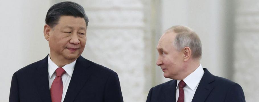 Xi Jinping en Vladimir Poetin