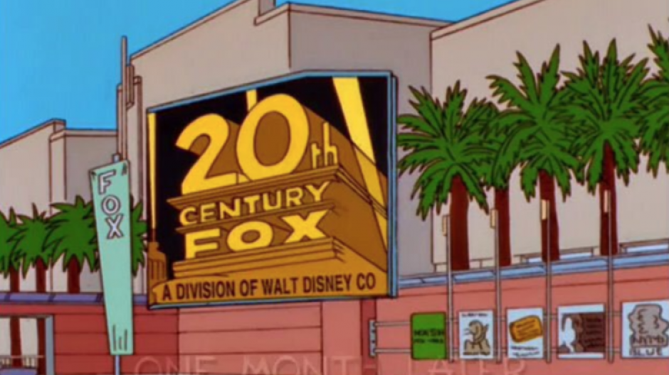 rachat par Disney, les Simpson l'avaient prédit