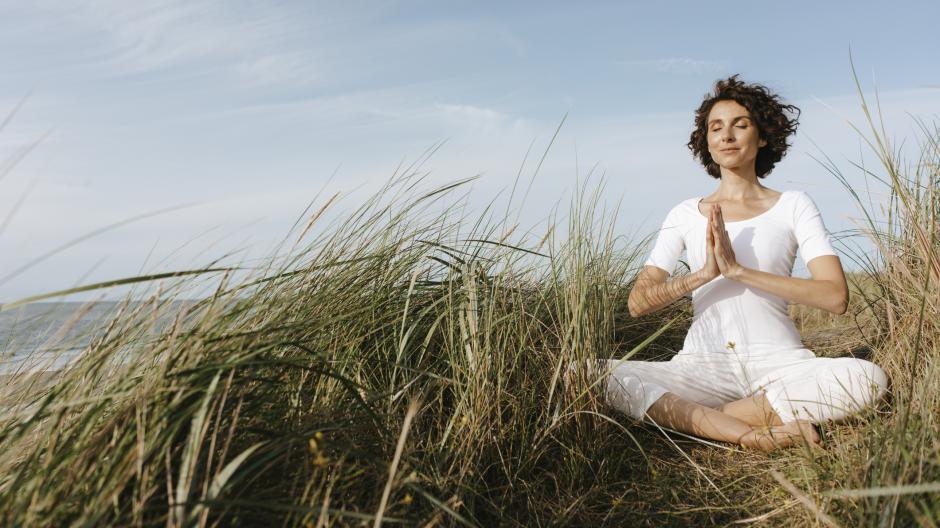 Yoga sport anti-stress