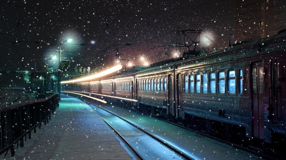 Train de nuit Polar Express