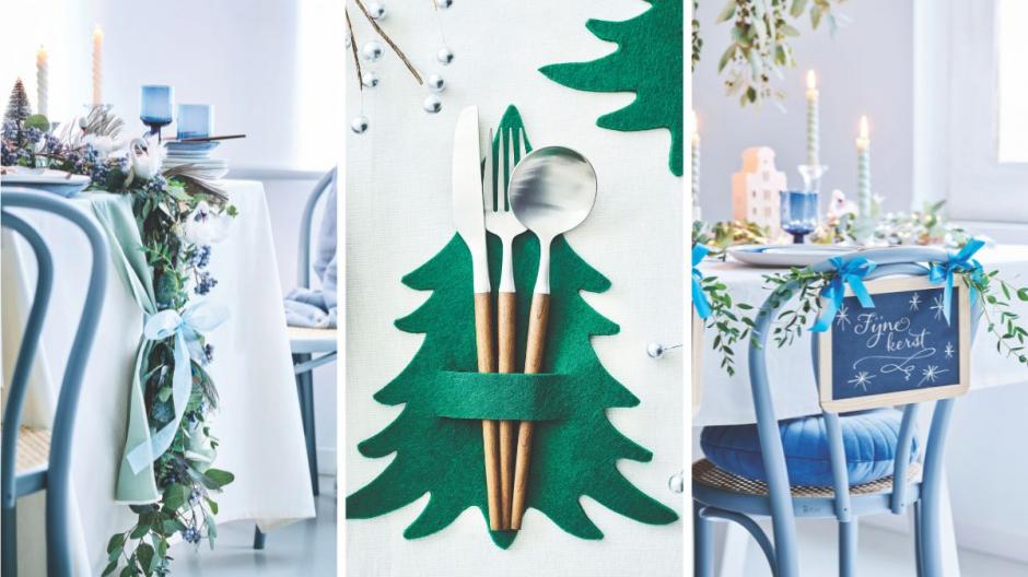 kersttafel dekken