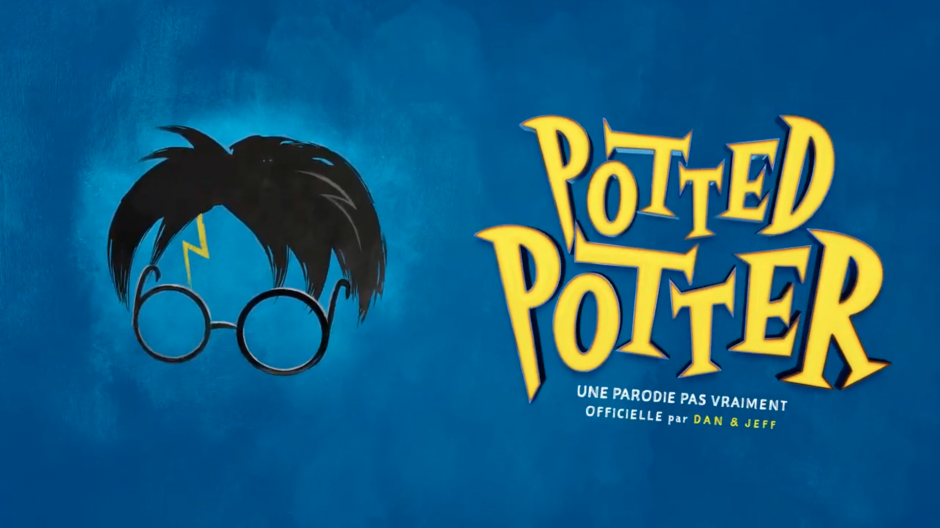 affiche Potted Potter, spectacle, Harry Potter