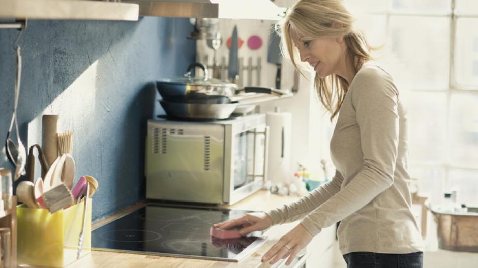 keuken poetsen