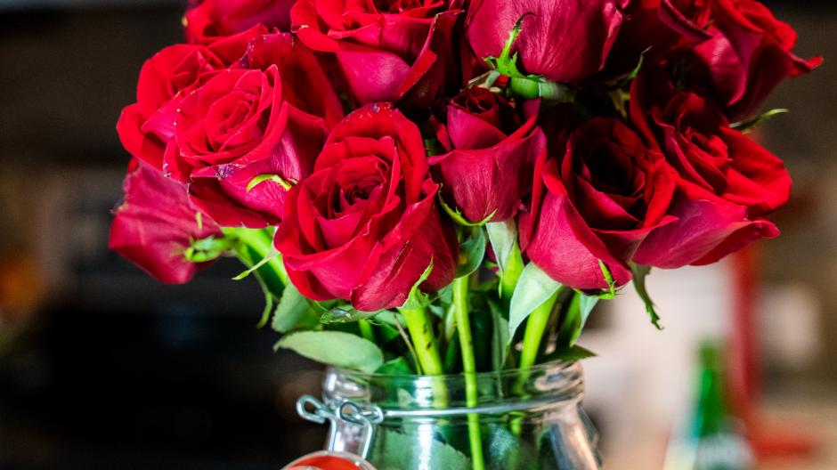 rode rozen valentijn