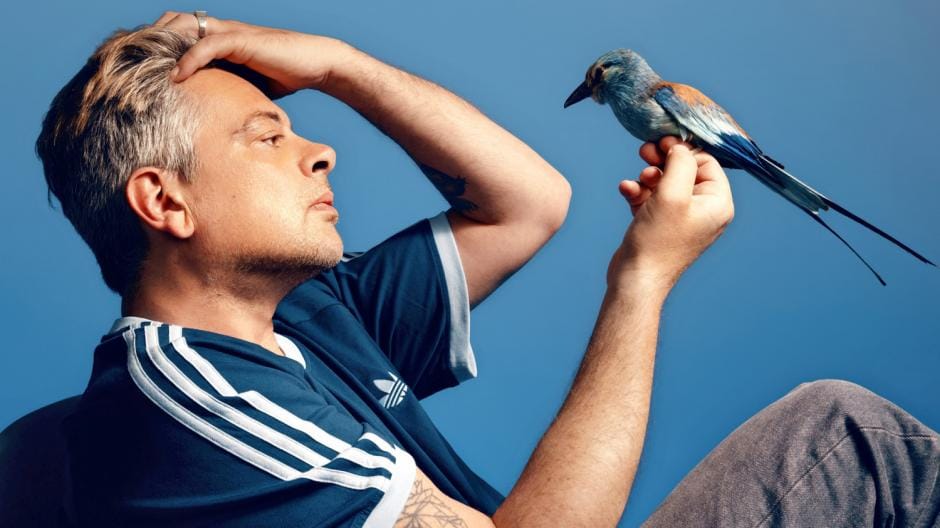 Benjamin Biolay disque bleu