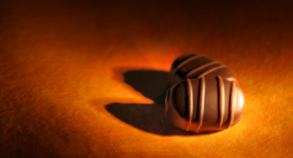 Chocolade intenser dan kussen