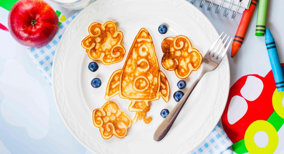 Pancake art: zo maak je een tekening in je pannenkoeken