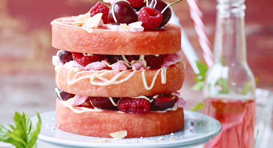 Gateau Pasteque La Tendance Rafraichissante De L Ete Cuisine Et Recettes Recette Femmes D Aujourd Hui Delices