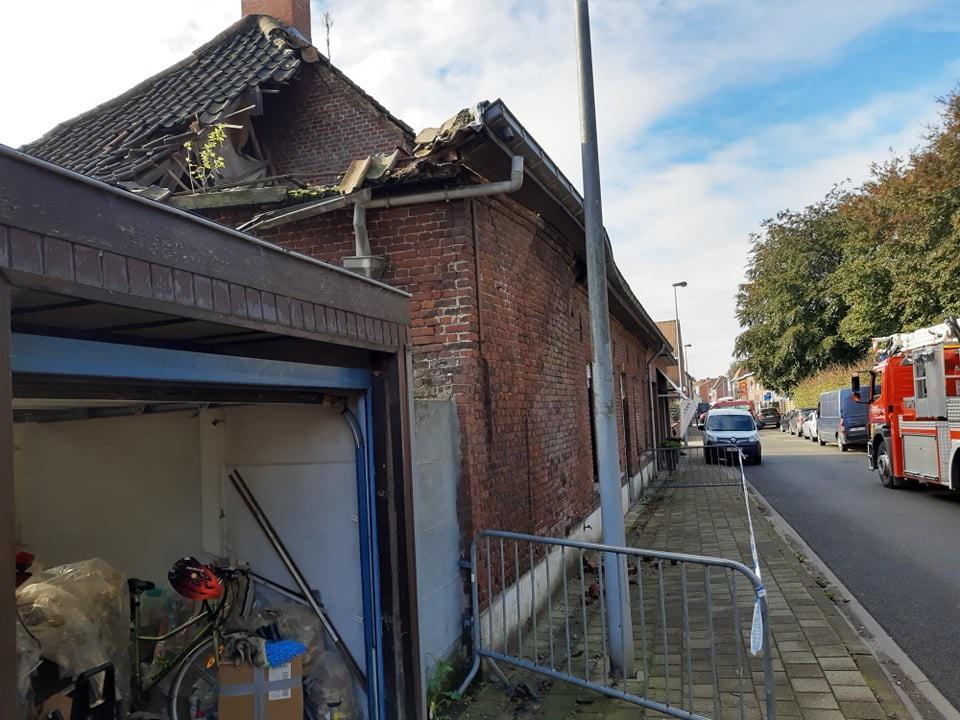 Gevel Van Leegstaande Woning Komt Naar Beneden - KW.be