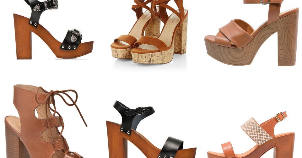 SHOP DE TREND: Sandalen met blokhak
