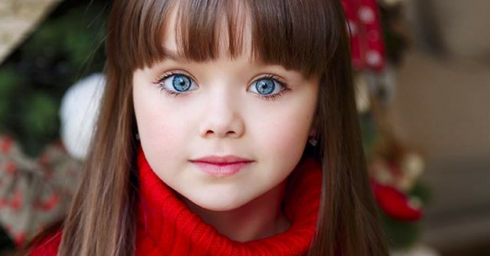 Kristina, à 8 ans, la plus jolie petite fille du monde ! - Le