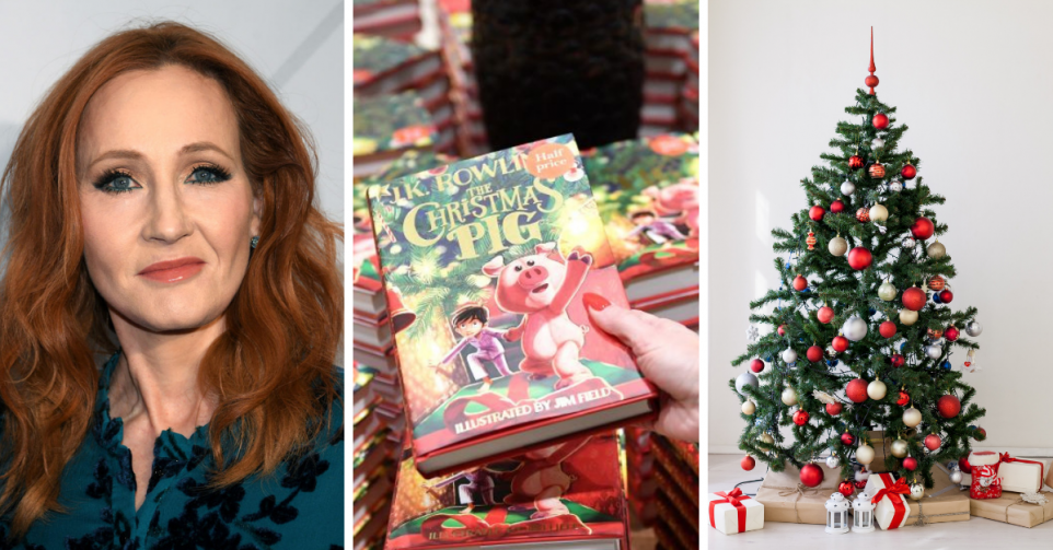 J.K. Rowling et le Cochon de Noël - DR Flair Getty Images